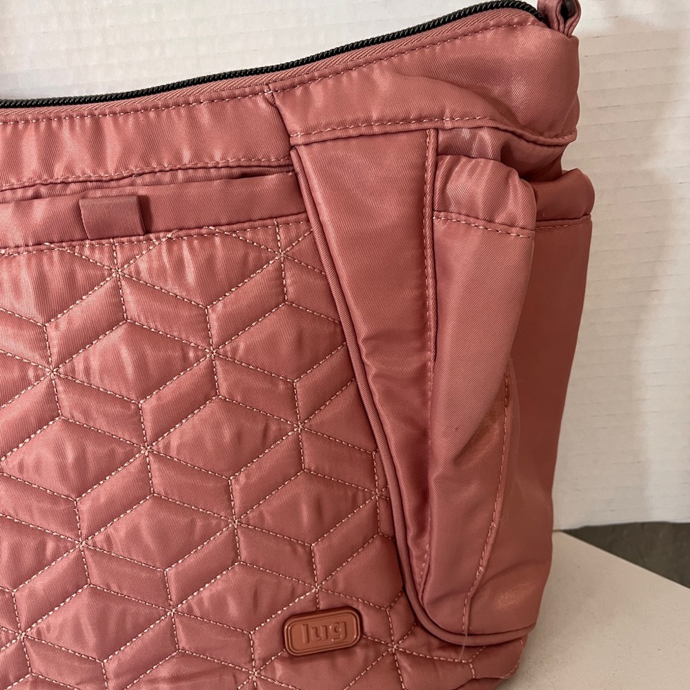 Lug Bag - Pink Quilted Mini Shuffle SE Crossbody Bag - Picture 2 of 11